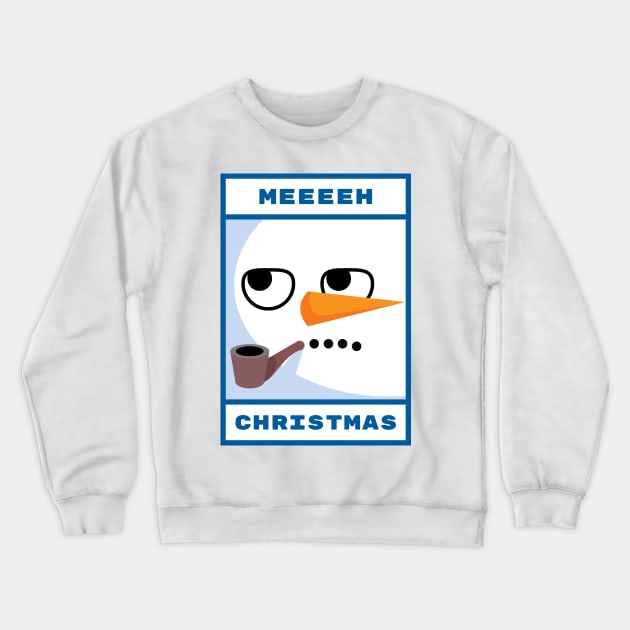 Snowman Crewneck Sweatshirt by Rom1k